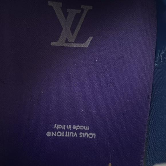 FOR SALE !!!! Louis Vuitton Trainers 2 (white & blue) - Picture 4 of 4